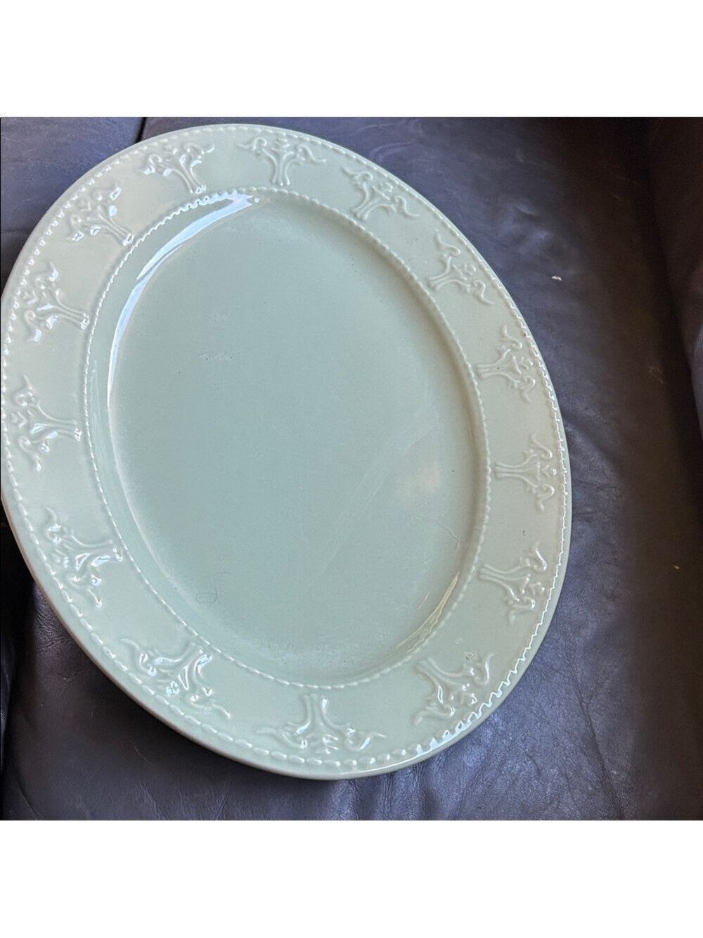JCPenney Mint Green Decorative Platter